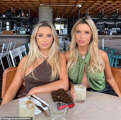 Meet Big Brothers Sexy Blonde Mccristal Intruder Twins Daily Mail Online