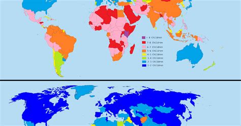 Fertility Rates In The World 1970 2016