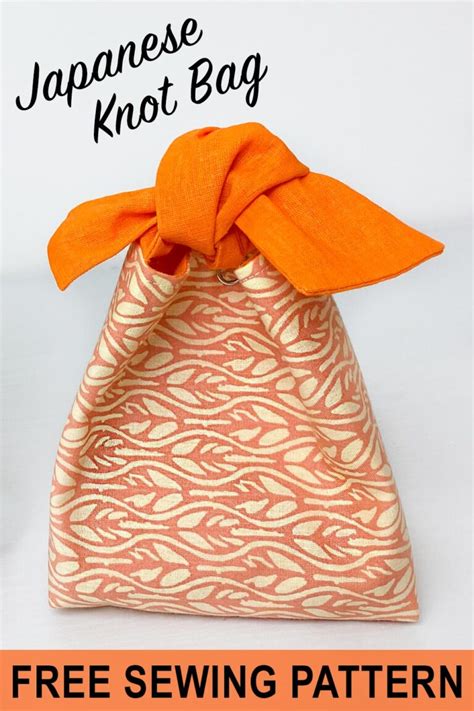 Japanese Knot Bag Free Video Sew Modern Bags