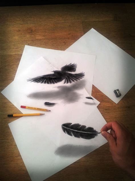 A Dutch Artist Makes Amazing 3d Pencil Drawings Photo Gallery