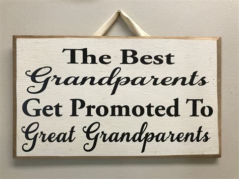 1349 Best Grandparents Promoted To Great Grandparents Sign T