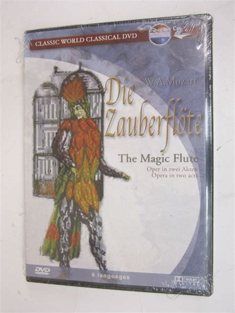 Wa Mozart The Magic Flute Dvd 2003 Brand New Factory Sealed Free