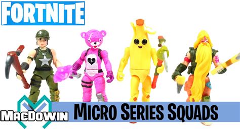 Squads 2022 Fortnite Micro Series Jazwares 25 Inch Figures Youtube