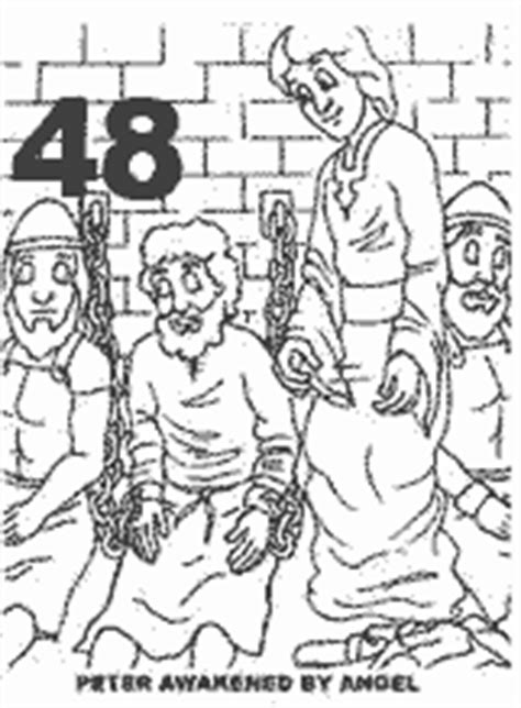 Loudlyeccentric 30 Peter In Prison Coloring Pages