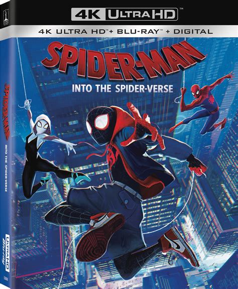 Spider Man Into The Spider Verse Arrives On Digital 226 And 4k Blu Ray