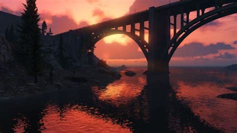 Amazing Sunsets As Seen In Gta 5 Gamesradar