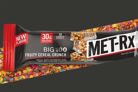 Met Rx Drops A Fruity Cereal Crunch Flavor For Its Hefty Big 100
