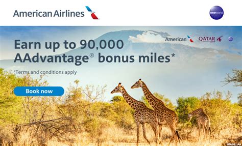 American Airlines Up To 90000 Bonus Aadvantage Miles On Travel Tofrom