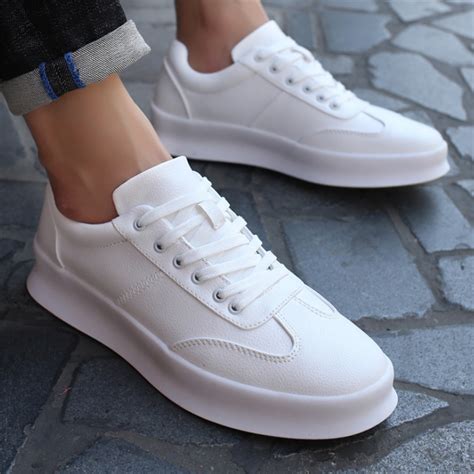 Wild Breathable College Style Casual Shoes White Casual Shoes White