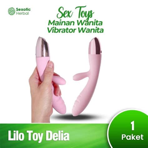 Promo Lilo Toy Delia Alat Bantu Seksual Vibrator Getar Pemuas Wanita