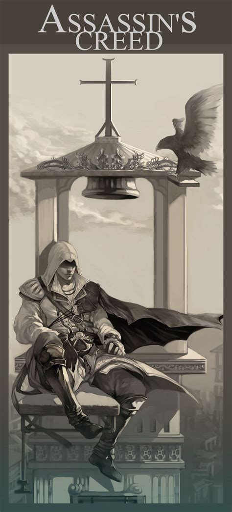 Ac Ezio Auditore Da Firenze Assassins Creed Artwork Assassins Creed