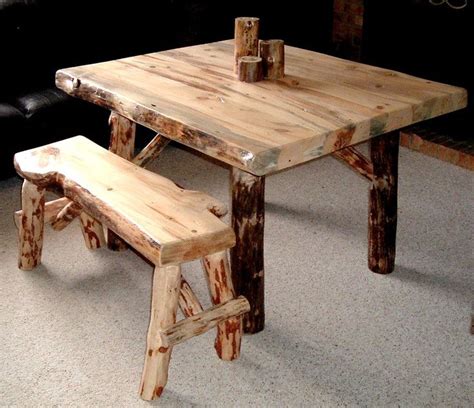 The Beauty And Versatility Of Log Kitchen Tables Kitchen Ideas