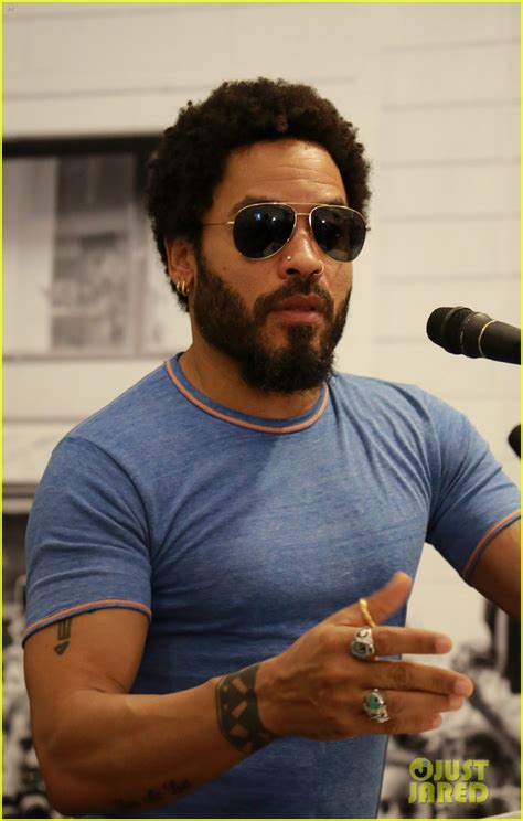 Photo Lenny Kravitz Makes First Appearance After Penisgate Scandal Photo Just