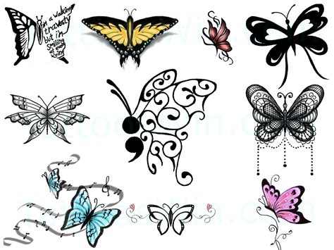 New Butterfly Tattoo Designs Tattooswin
