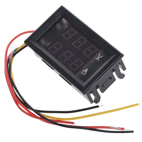 Mylb Dc 45 30v 100a Dual Redblue Led Digital Voltmeter Ammeter Volt