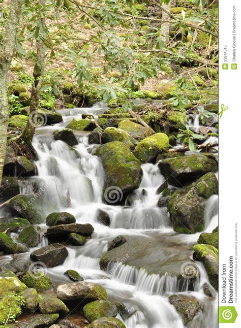 Seasonal Waterfall Stock Image Image Of Wilderness Downhill 33814515