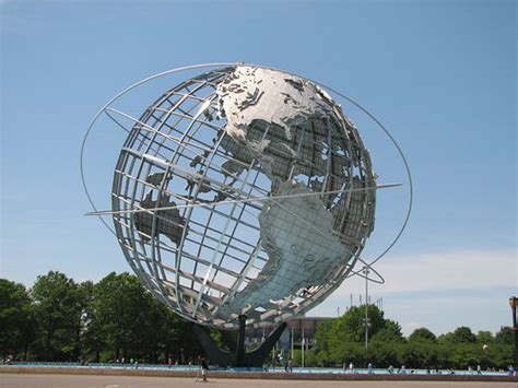 Unisphere The Unisphere Is A 12 Story High Spherical Stai Flickr