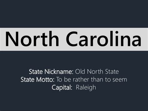 North Carolina State Nickname Sharedoc