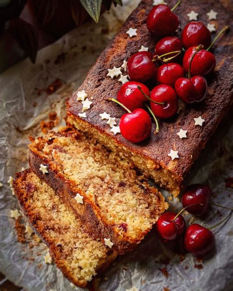 Cherry Swirl Almond Loaf Cake Its Cherry Season And What Better