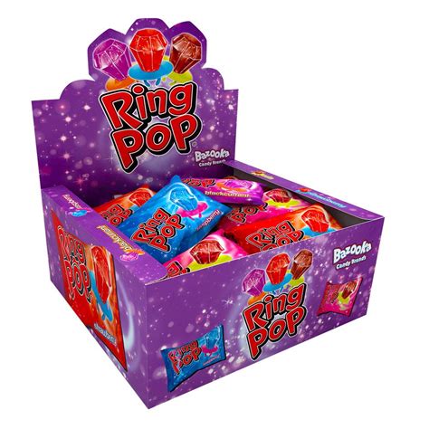 Ring Pop Individually Wrapped Lollipop 24 Pieces Variety Party Pack