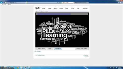 Creating Word Clouds Using Wordle Youtube
