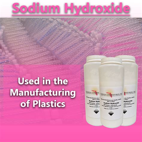 Sodium Hydroxide 999 Pure Food Grade Beads Caustic Soda Lye 6 Lbs