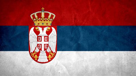 Србија, srbija) is a country located in the balkans, in southeast europe. Flag of Serbia HD Wallpaper | Background Image | 1920x1080 ...