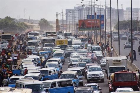 As Vias Mais Congestionadas De Luanda