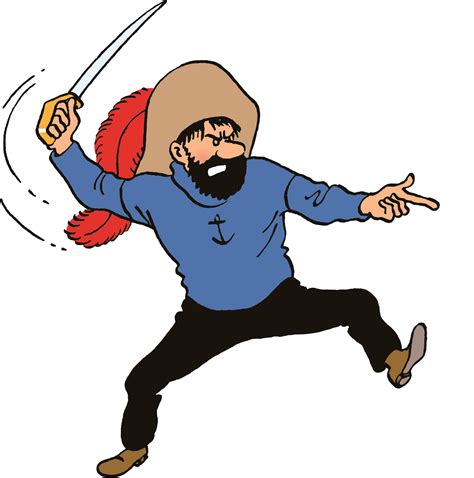 Captain Haddock Bd Tintin Bande Dessinée Tintin