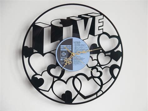 Vinyl Record Wall Clocks