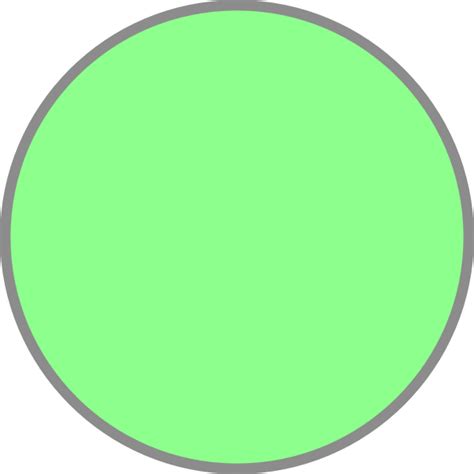 Green Circle Clip Art At Clker Com Vector Clip Art On