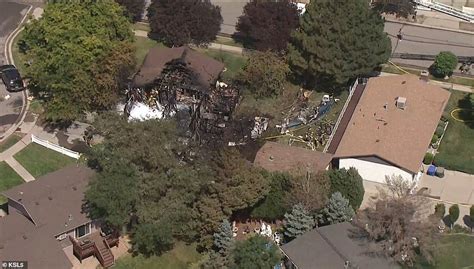 Small Plane Carrying 6 Passengers Crash Into Homes Backyard In Utah