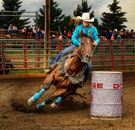Itap Of Some Colorful Barrel Racing By Dgpop Photos