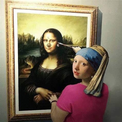 Bendel On Twitter Mona Lisa Parody Funny Art Art Parody