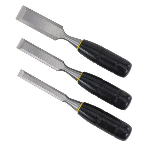 Stanley Basic Wood Chisel Set 3 Piece 16 150 The Home Depot