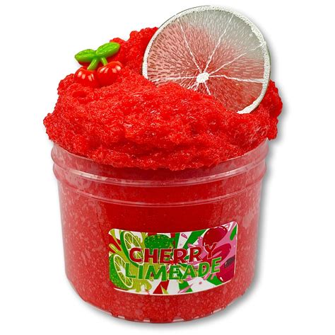 Cherry Limeade Frizz Slime Scented Buy Slime Dope Slimes Shop