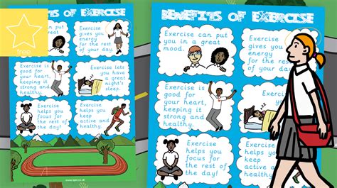 Teachers Pet The Benefits Of Exercise Poster