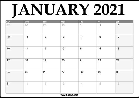 Free Monthly Calendar Calendar Printables Free Templates