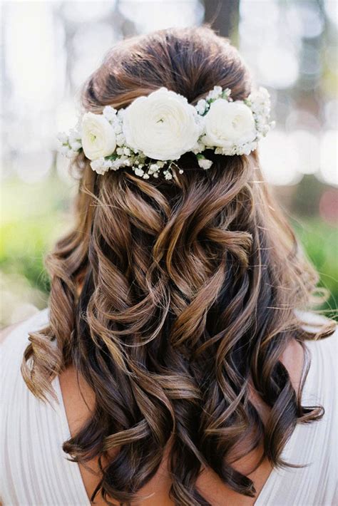 30 Unforgettable Wedding Hairstyles With Flowers My