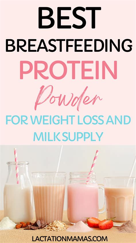 Best Protein Powders For Breastfeeding Moms Weight Loss