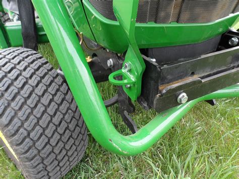 john deere compact tractor front tie down kit redline systems inc equipment attachments