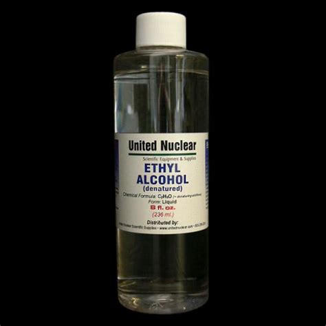 Ethyl Alcohol United Nuclear Scientific Equipment And Supplies