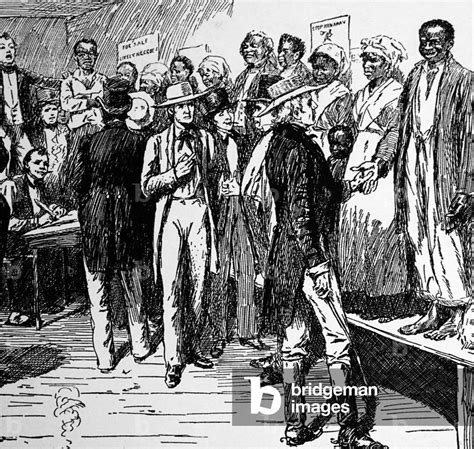 Image Of Slave Auction In New Orleans 1861