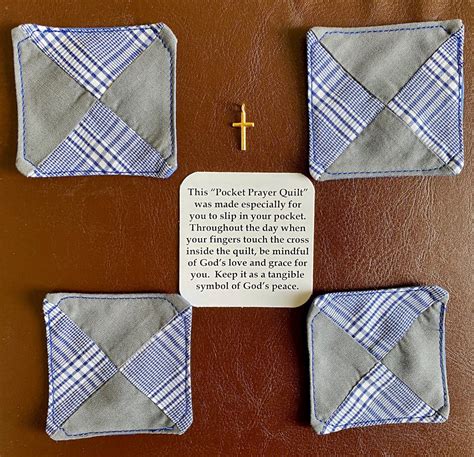 Pocket Prayer Quilt Etsy