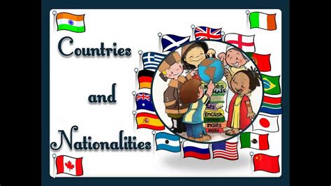 countries  nationalities  sound english