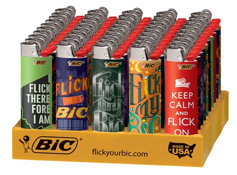 BIC Flick Your Bic Lighters Wholesale | RN International - RN International Inc.