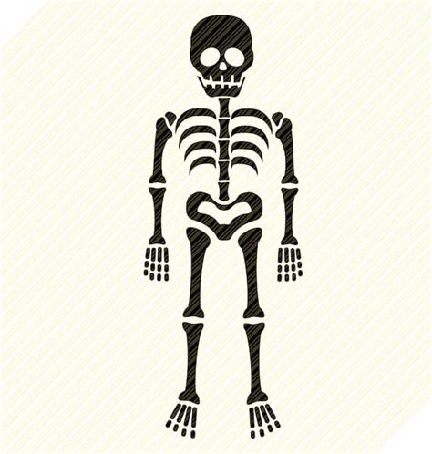 Skeleton Svg Halloween Skeleton Svg Halloween Svg Skeleton Etsy