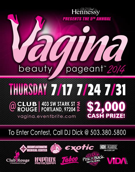 Dick Hennessys 5th Annual Vagina Beauty Pageant