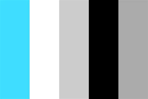 Blue Gray Black Color Palette