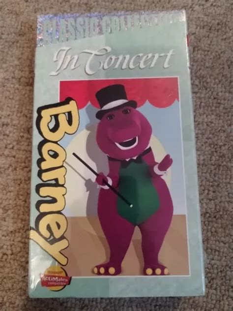 Barney Barney In Concert Vhs 2000 Classic Collection 3000